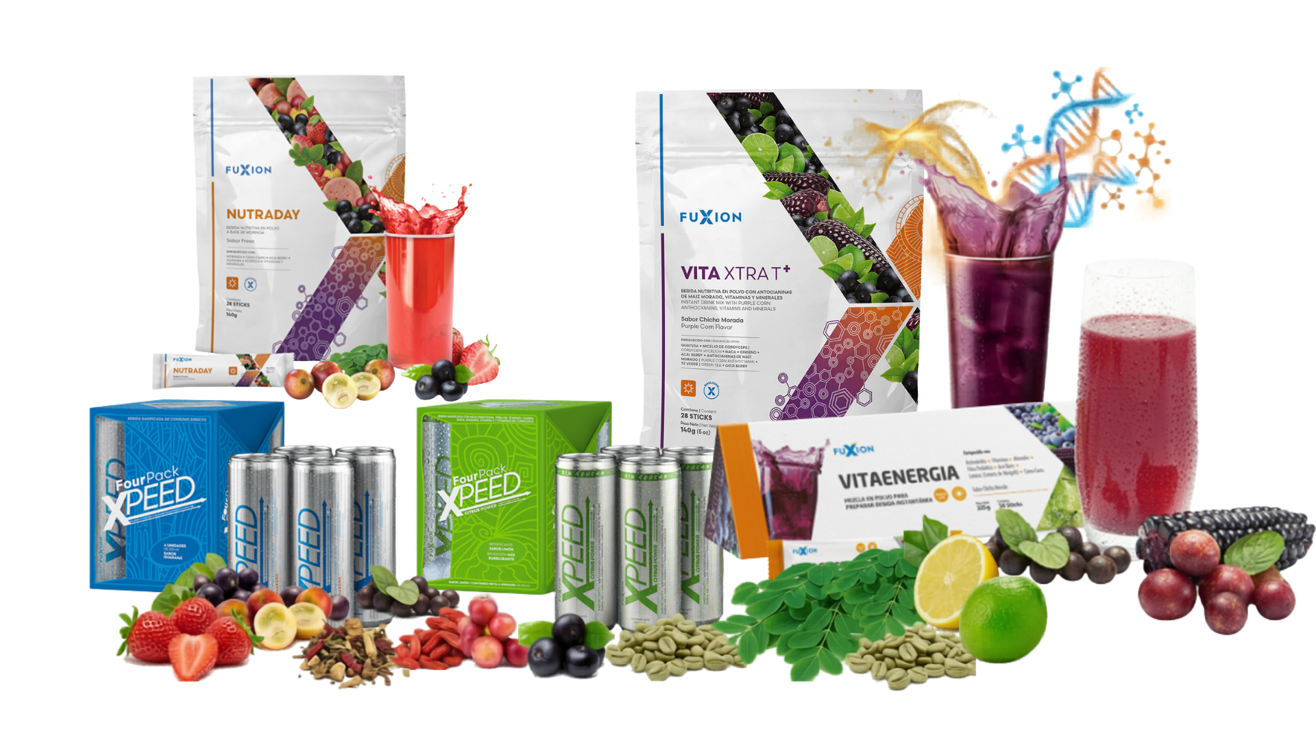 Línea Revitaliza tu Energía FuXion