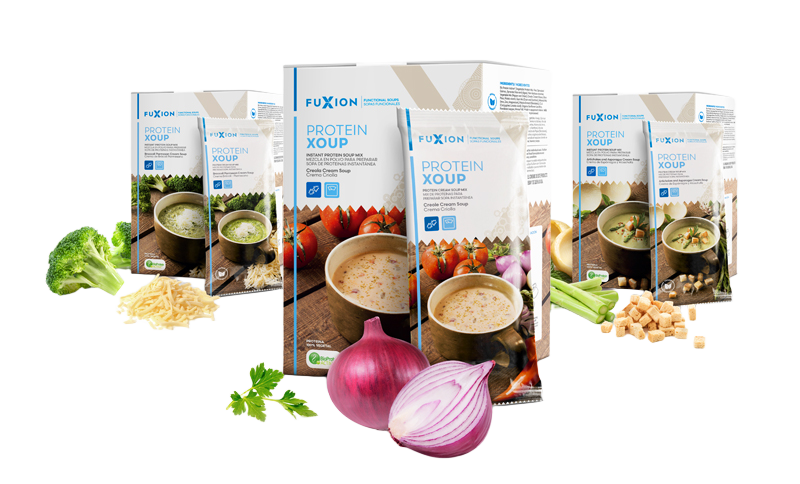 Envase PROTEIN XOUP (Brócoli Parmesano) FuXion