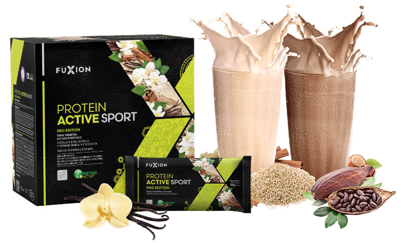 Envase PROTEIN ACTIVE SPORT Vainilla FuXion